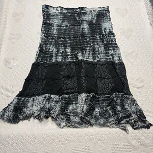 Metro Wear Tie Dye Maxi Skirt (S)